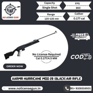 Aarmr Hurricane Mod 20 Air Rifle-Black