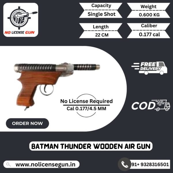 Batman Thunder Wooden Air Gun