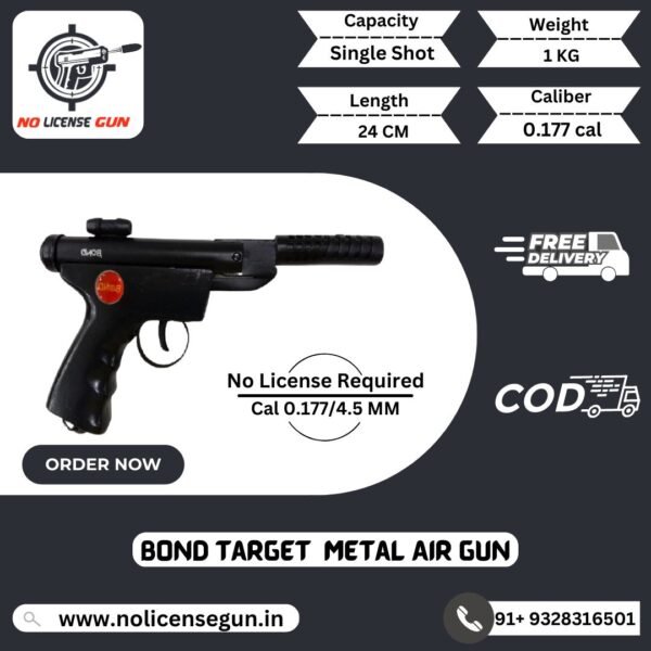 Bond Target Metal Air Gun