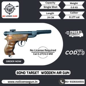 Bond Target Wooden Air Gun