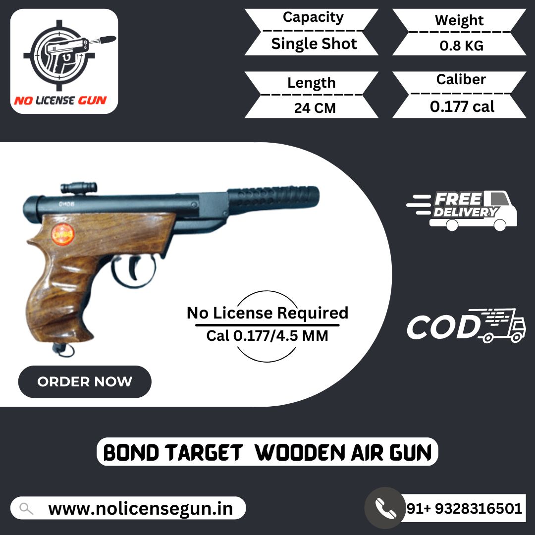 Bond Target wooden Bond Target Wooden Air Gun