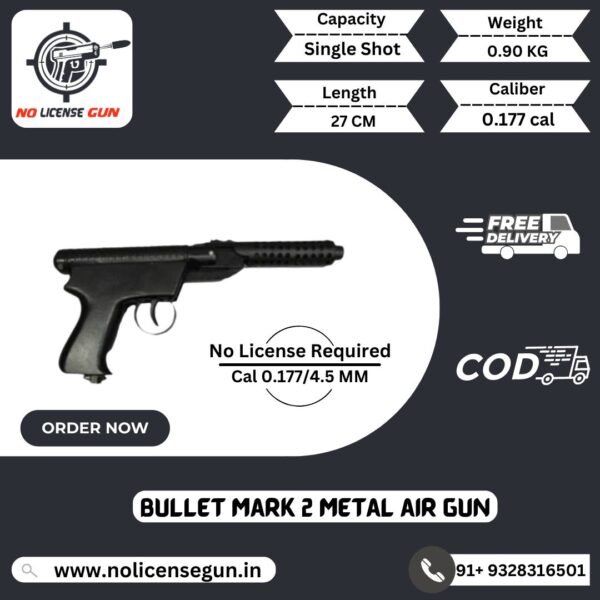 Bullet Mark-2 Metal Air Gun