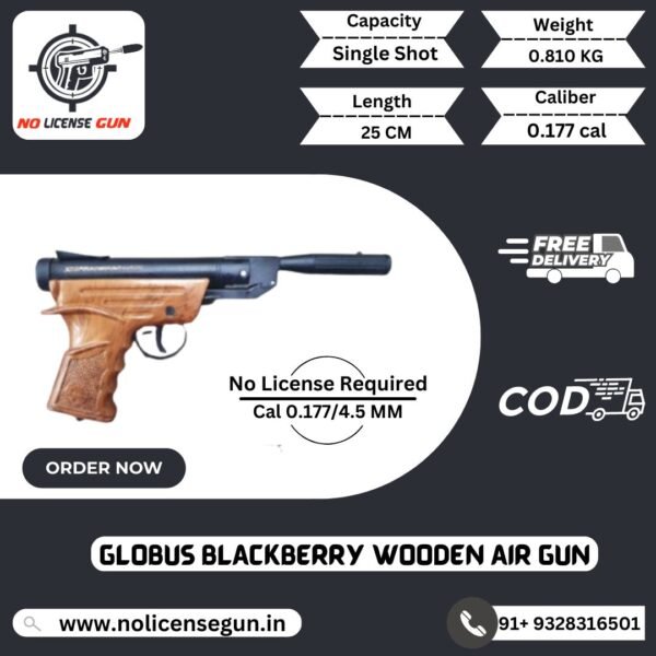 Globus Blackberry Wooden Air Gun