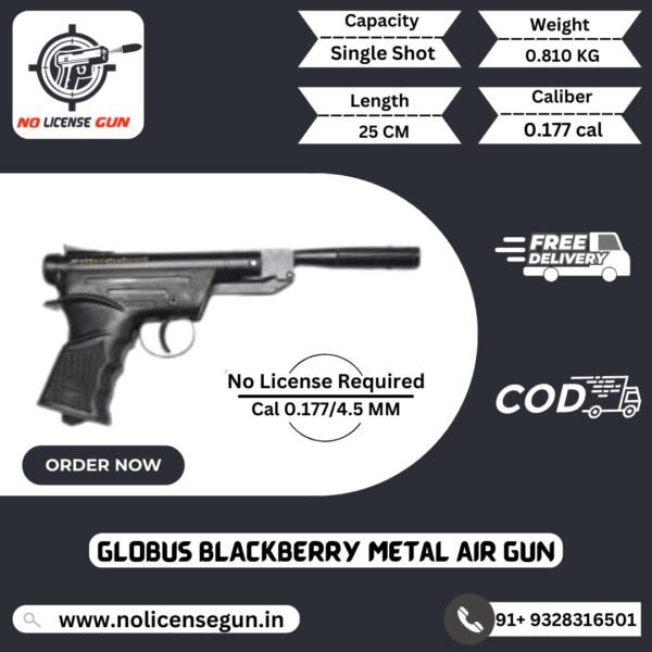 Globus Blackberry Metal Air Gun