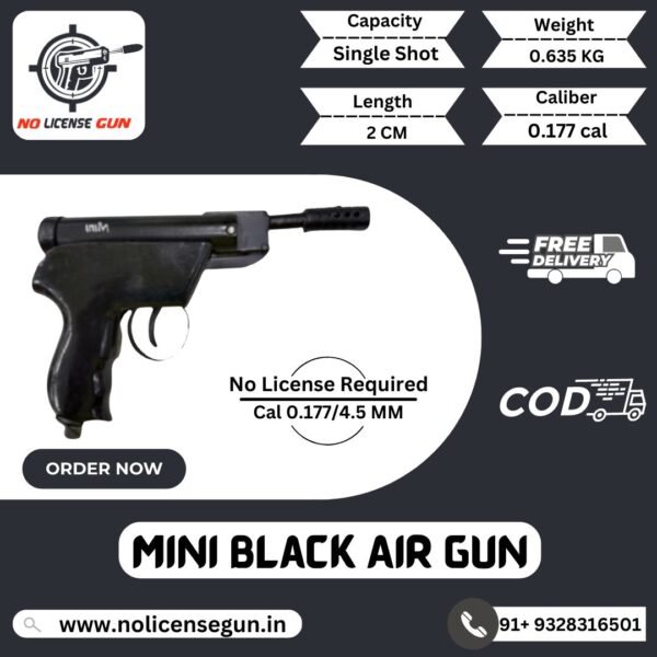 Mini Black Air Gun