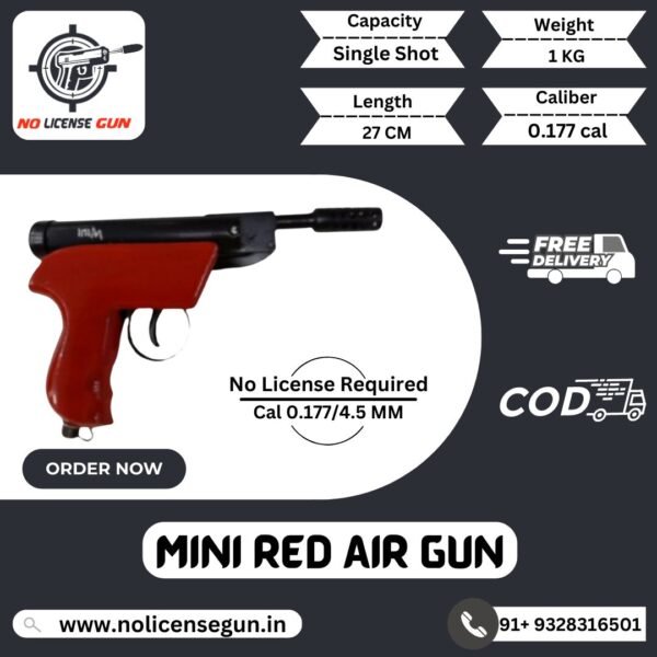 Mini Red Air Gun