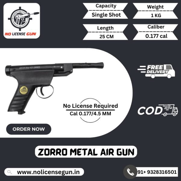 Zorro Metal Air Gun
